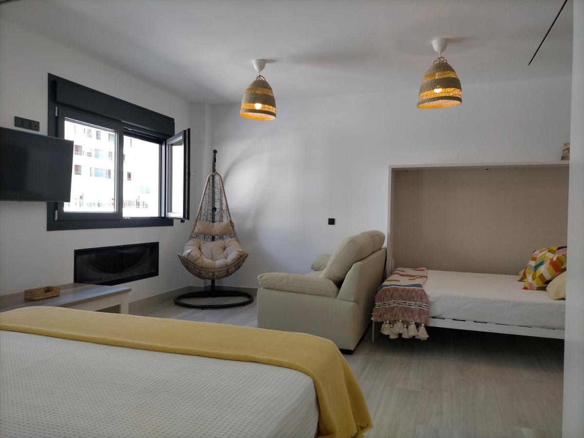 Acogedor apartamento en la playa de Cádiz Exterior foto