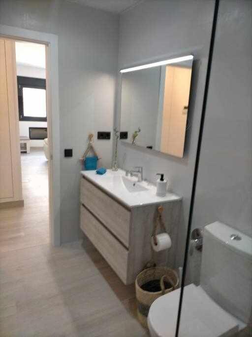 Acogedor apartamento en la playa de Cádiz Exterior foto